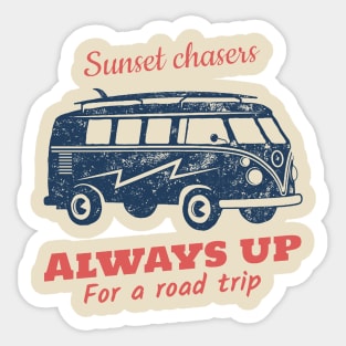 Sunset Chasers Sticker